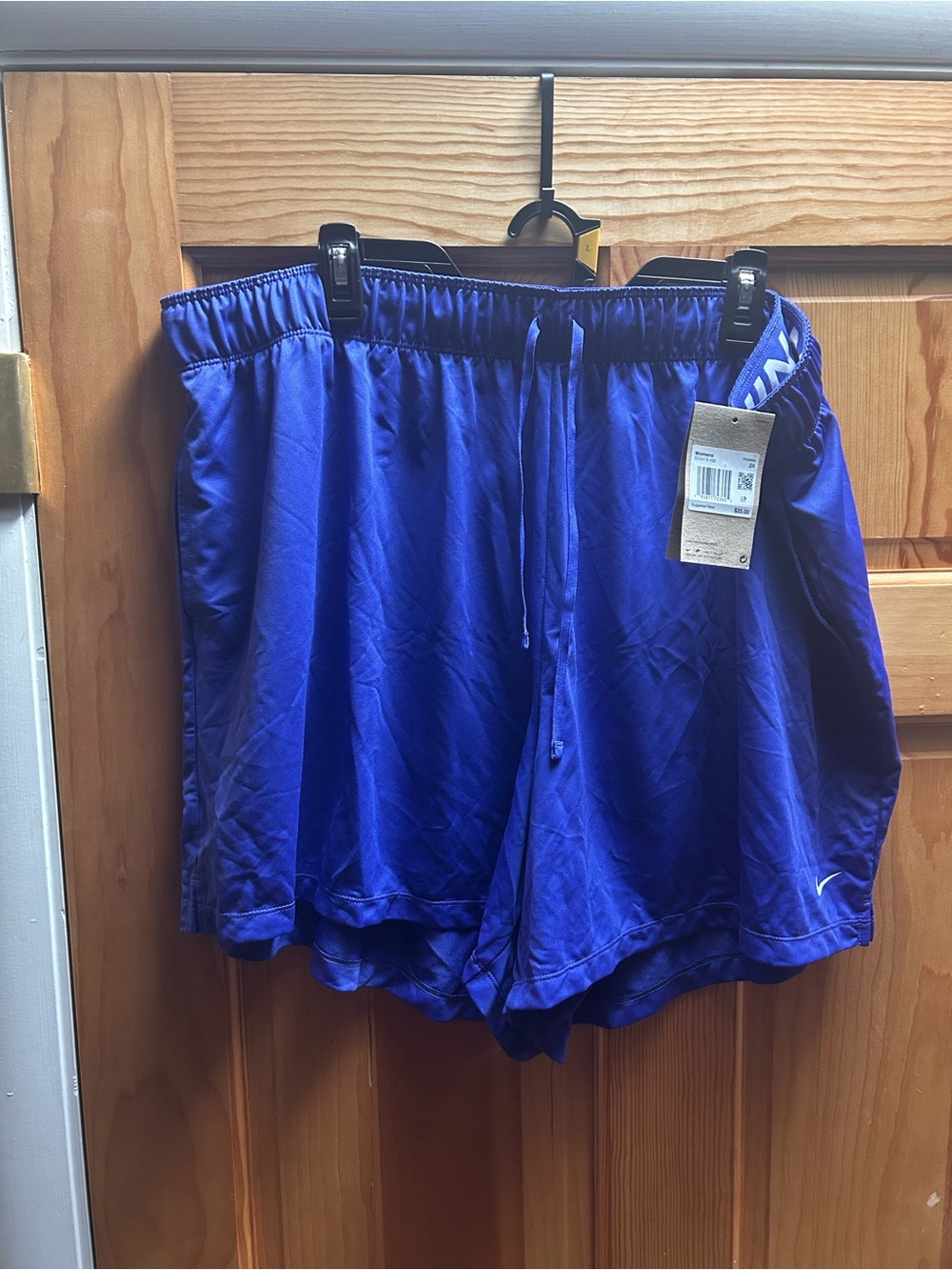 Nike Women's Royal Blue Athletic Running Shorts